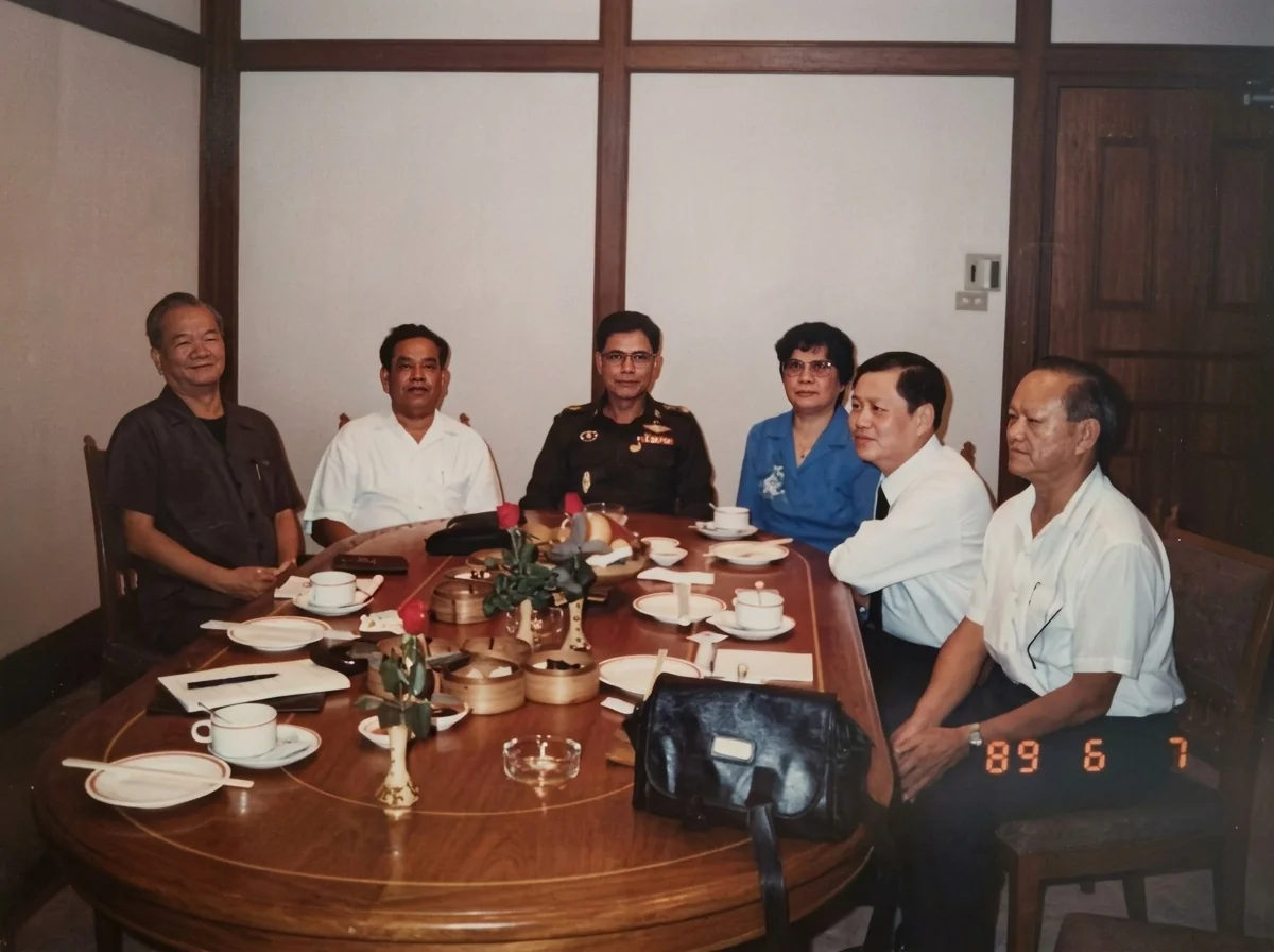 1989年6月7日：马共代表团与泰方吉迪将军达成双边协议共识
